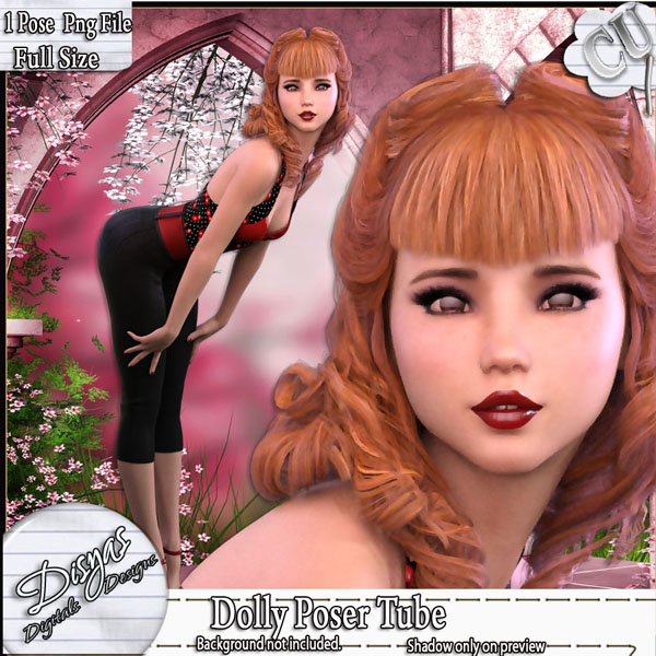 DOLLY I POSER TUBE PACK CU - Click Image to Close